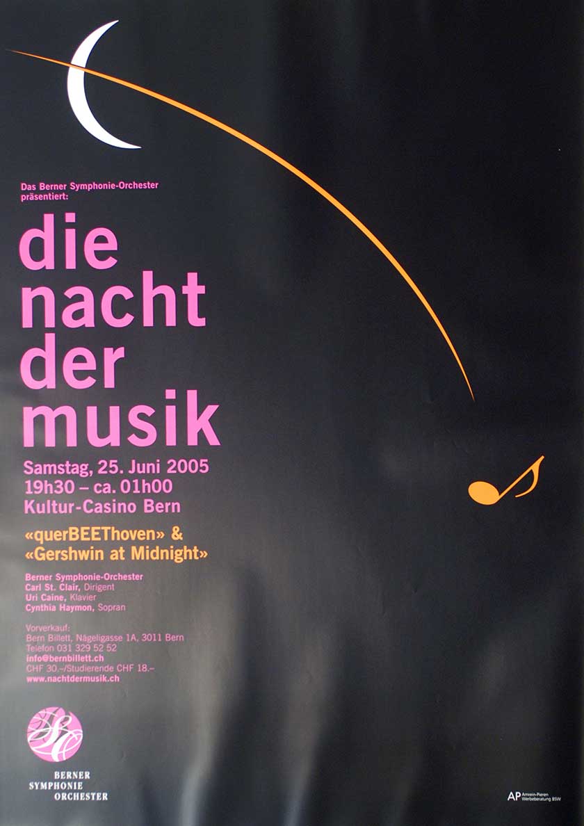 Berner Synphonie-Orchester: Die Nacht der Musik