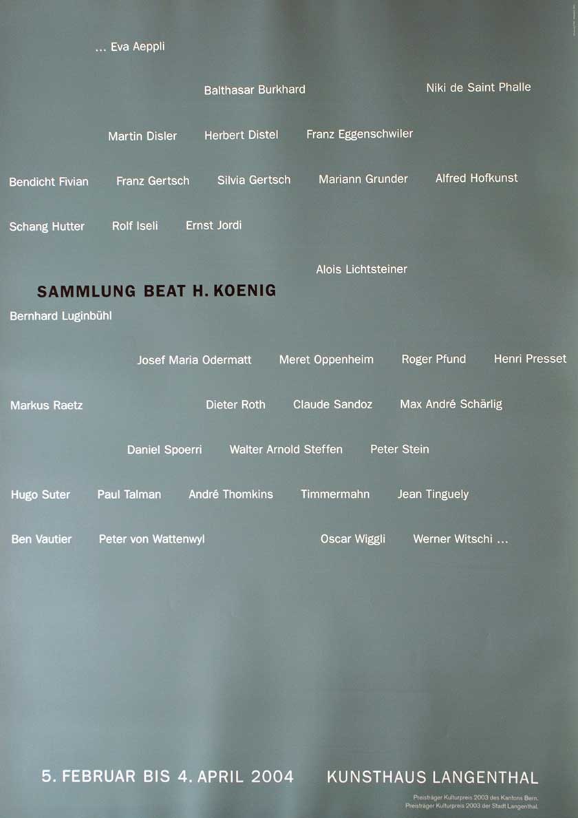 Sammlung Beat H. Koenig
