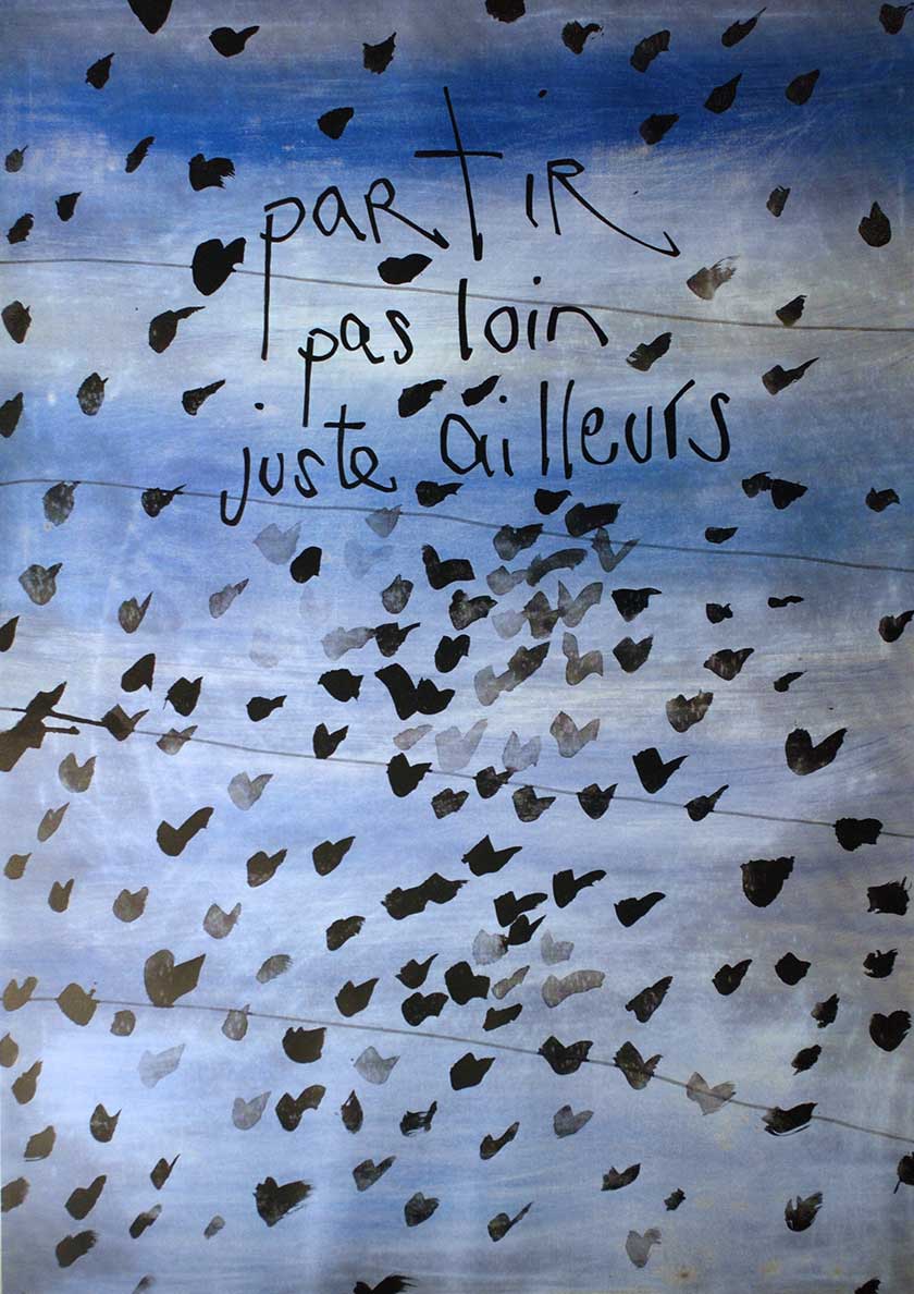 partir pas loin juste ailleurs