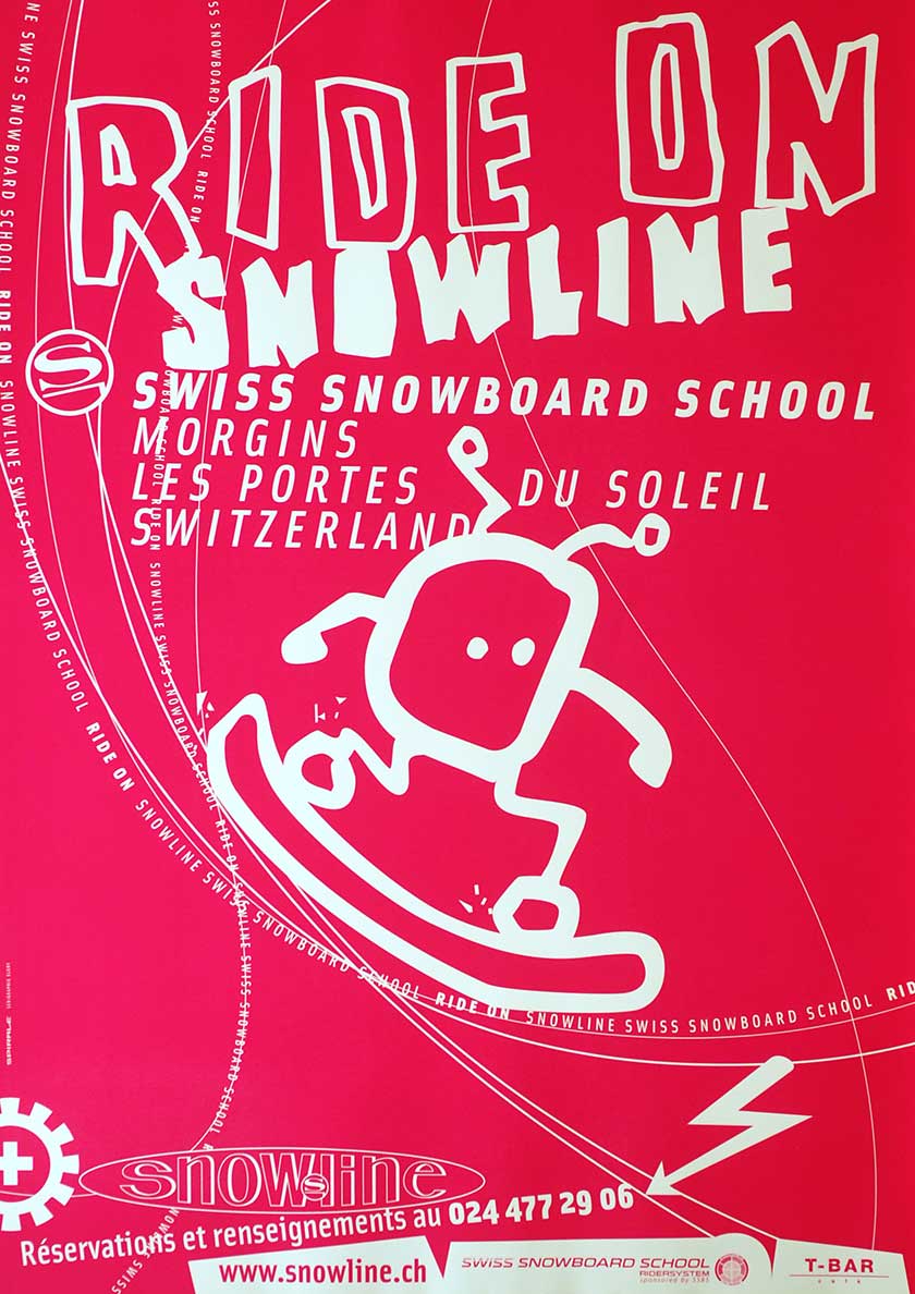 Ride on snowline (rot)