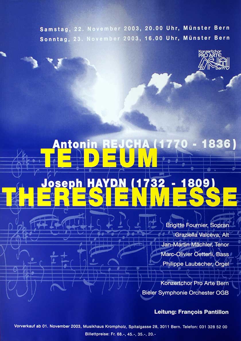 Te Deum, Theresienmesse