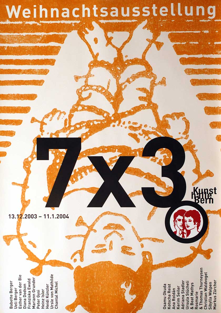 7x3, Weihnachtsausstellung 2003