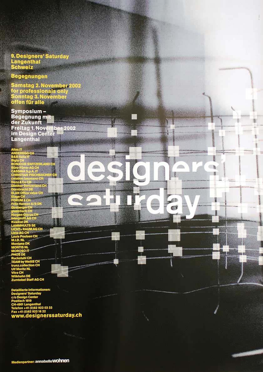 9. Designers' Saturday