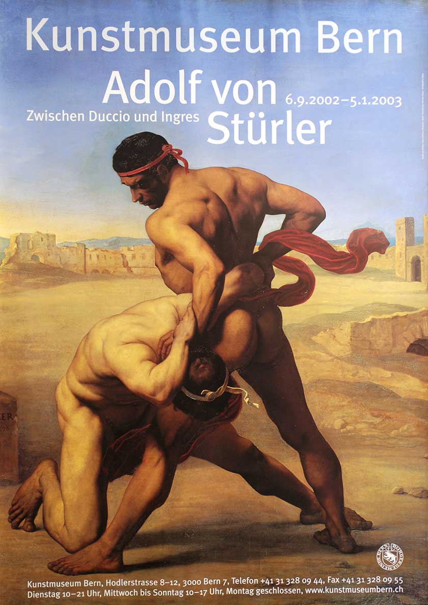 Adolf von Stürler (Deux lutteurs Romains)