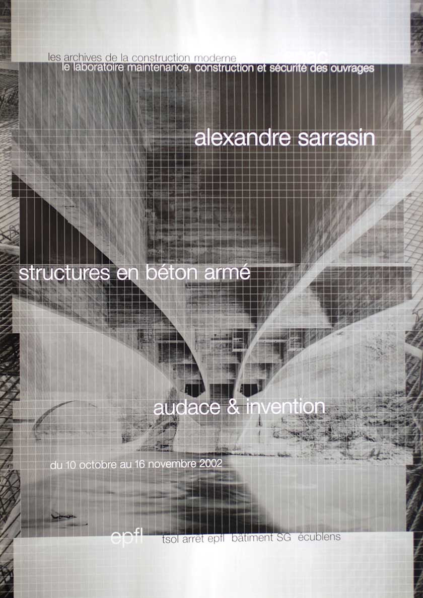 Alexandre Sarrasin, structures en béton armé