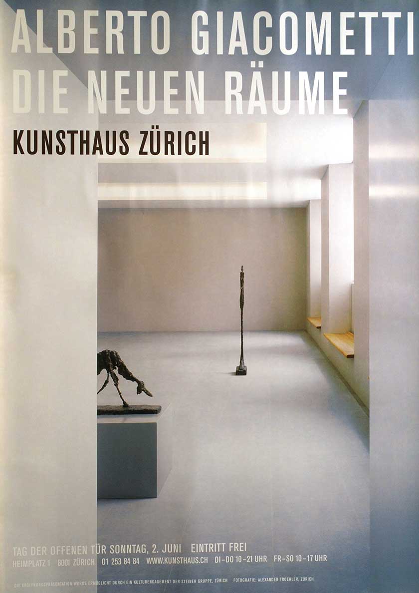 Alberto Giacometti, Die neuen Räume