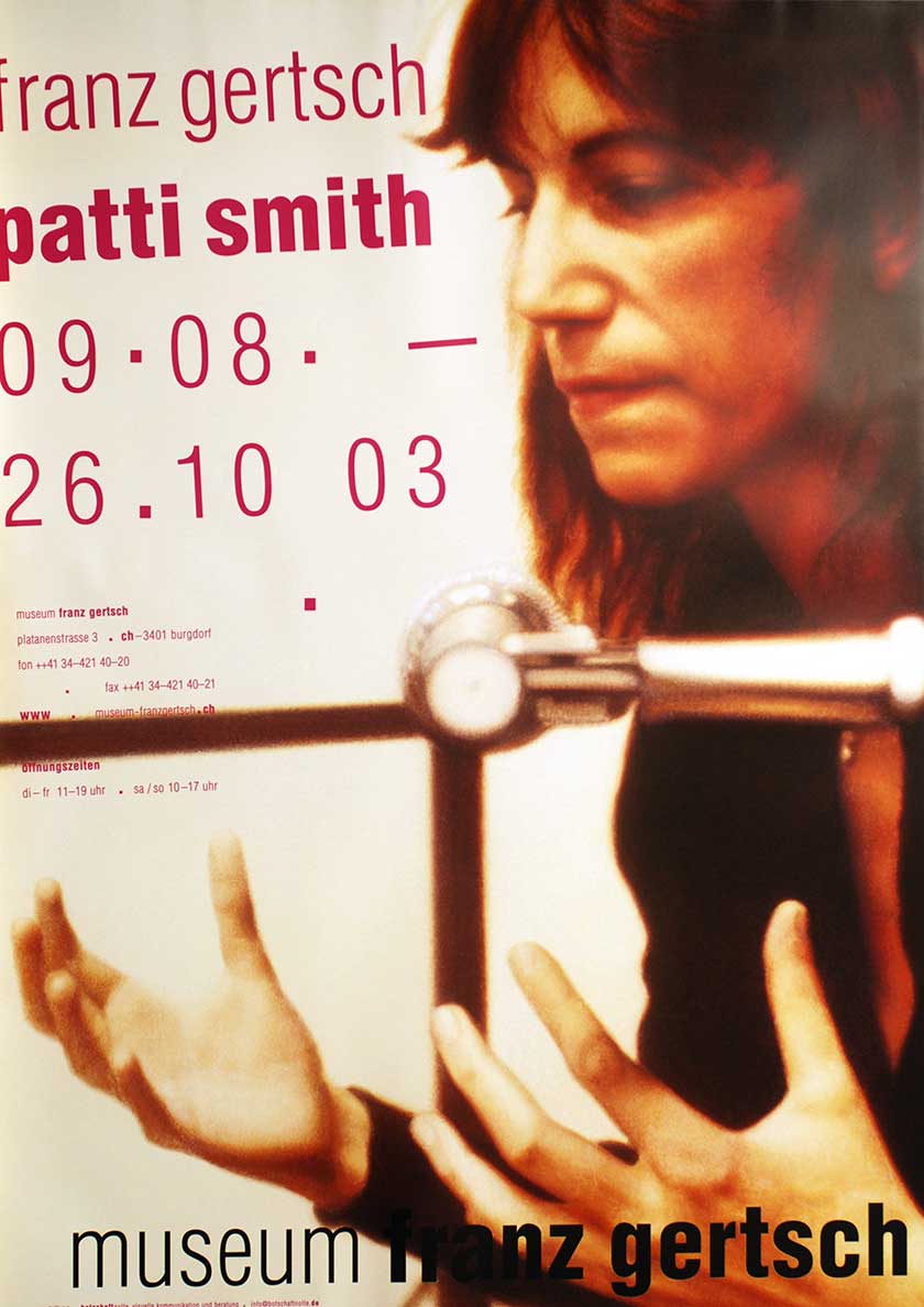 Franz Gertsch, Patti Smith