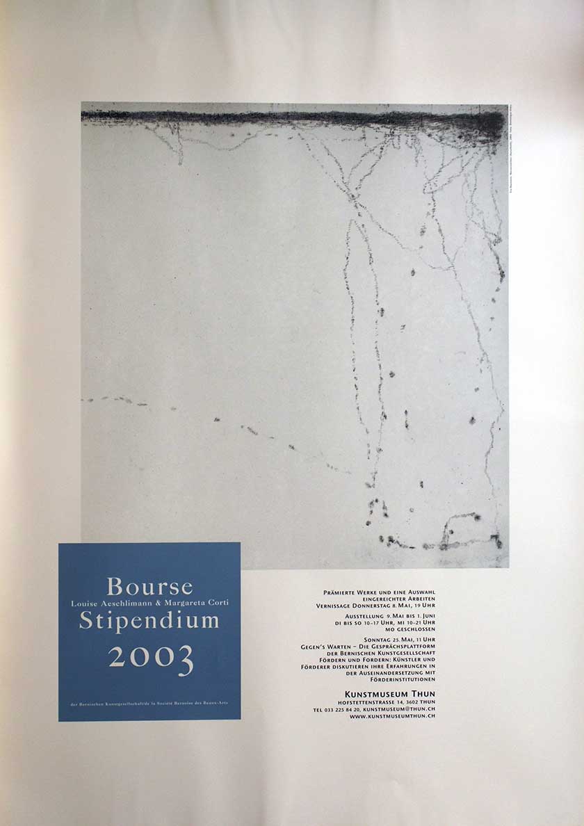 Bourse/Stipendium 2003, Aeschlimann & Corti