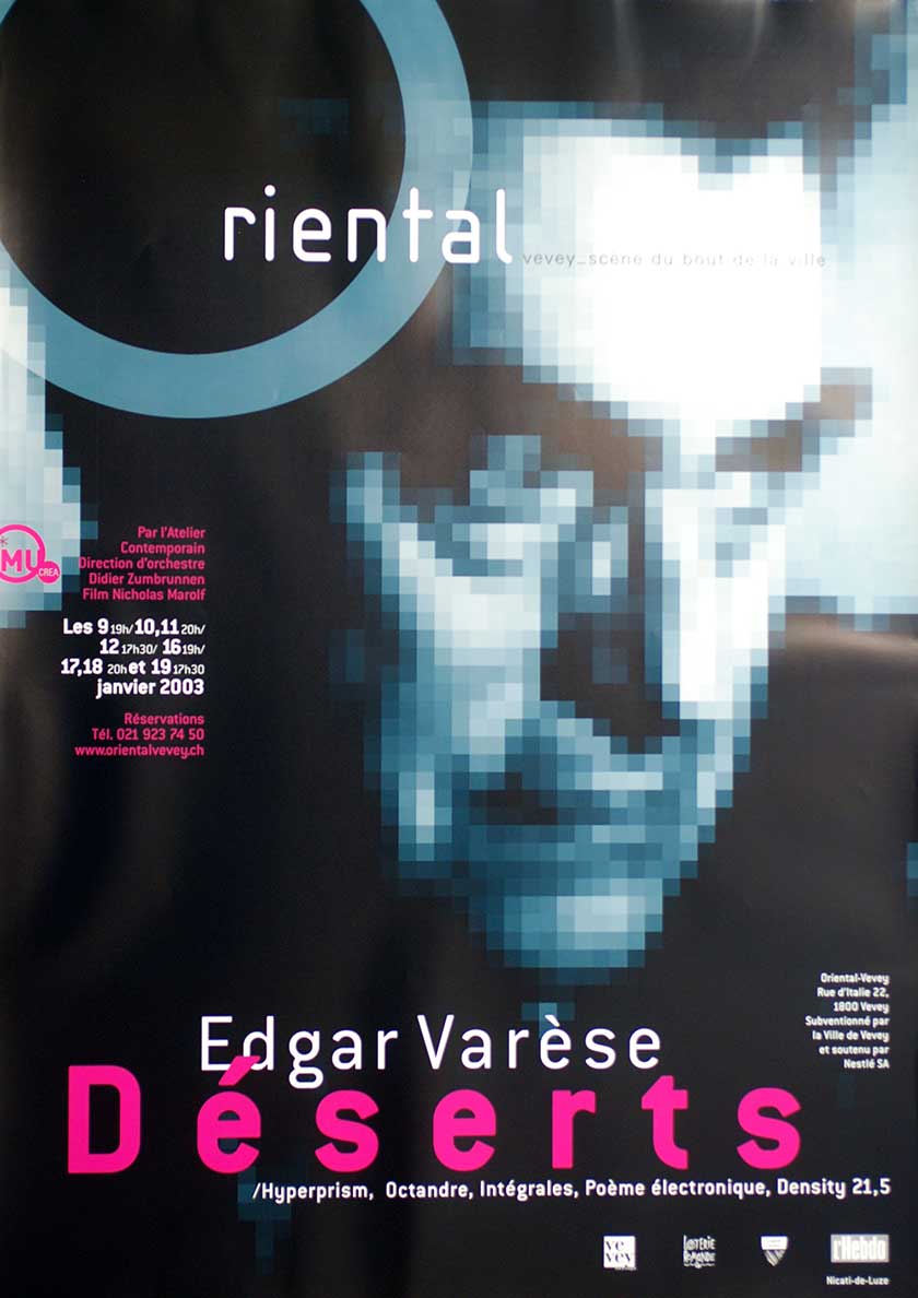 Edgar Varèse, Déserts