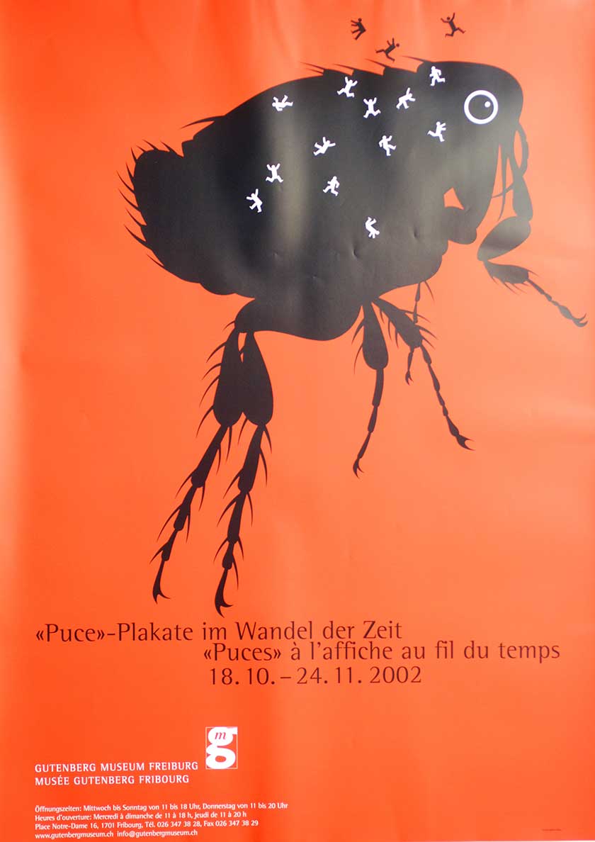 Claude Kuhn, Puce-Plakate im Wandel der Zeit