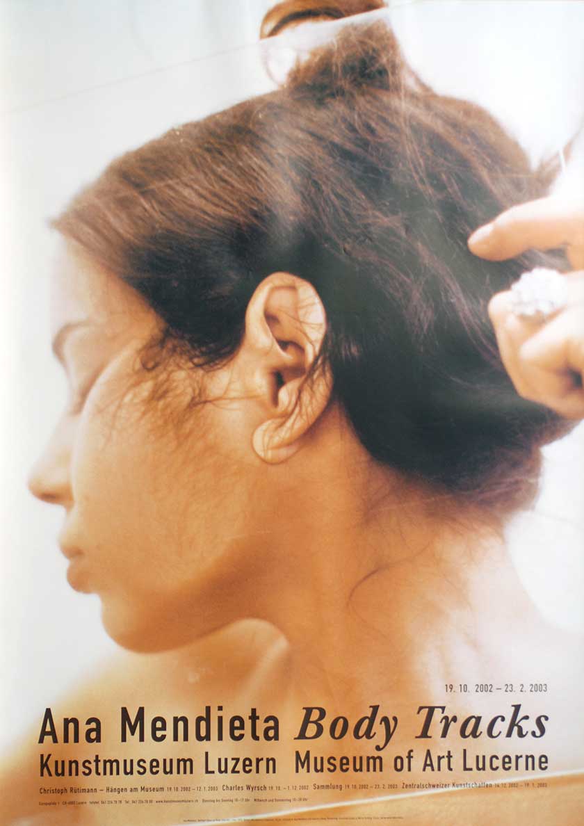 Ana Mendieta, Body Tracks