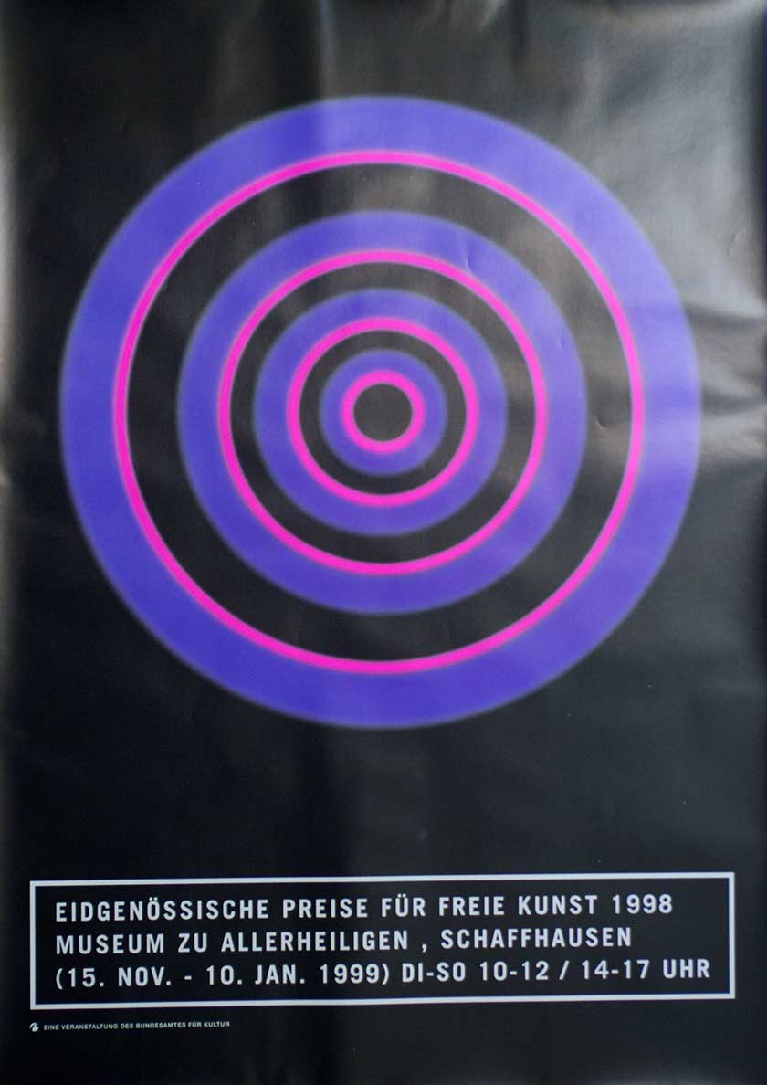 Eidgenössische Preise für freie Kunst 1998