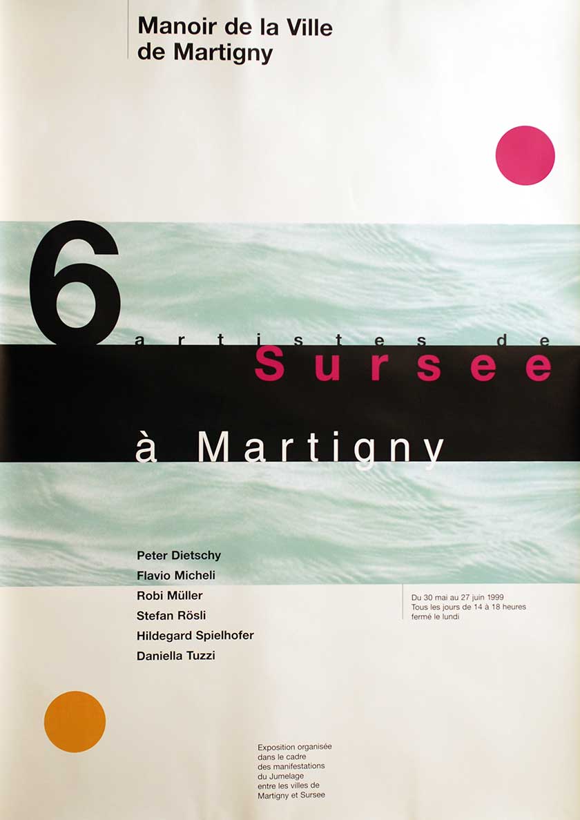 6 artistes de Sursee à Martigny