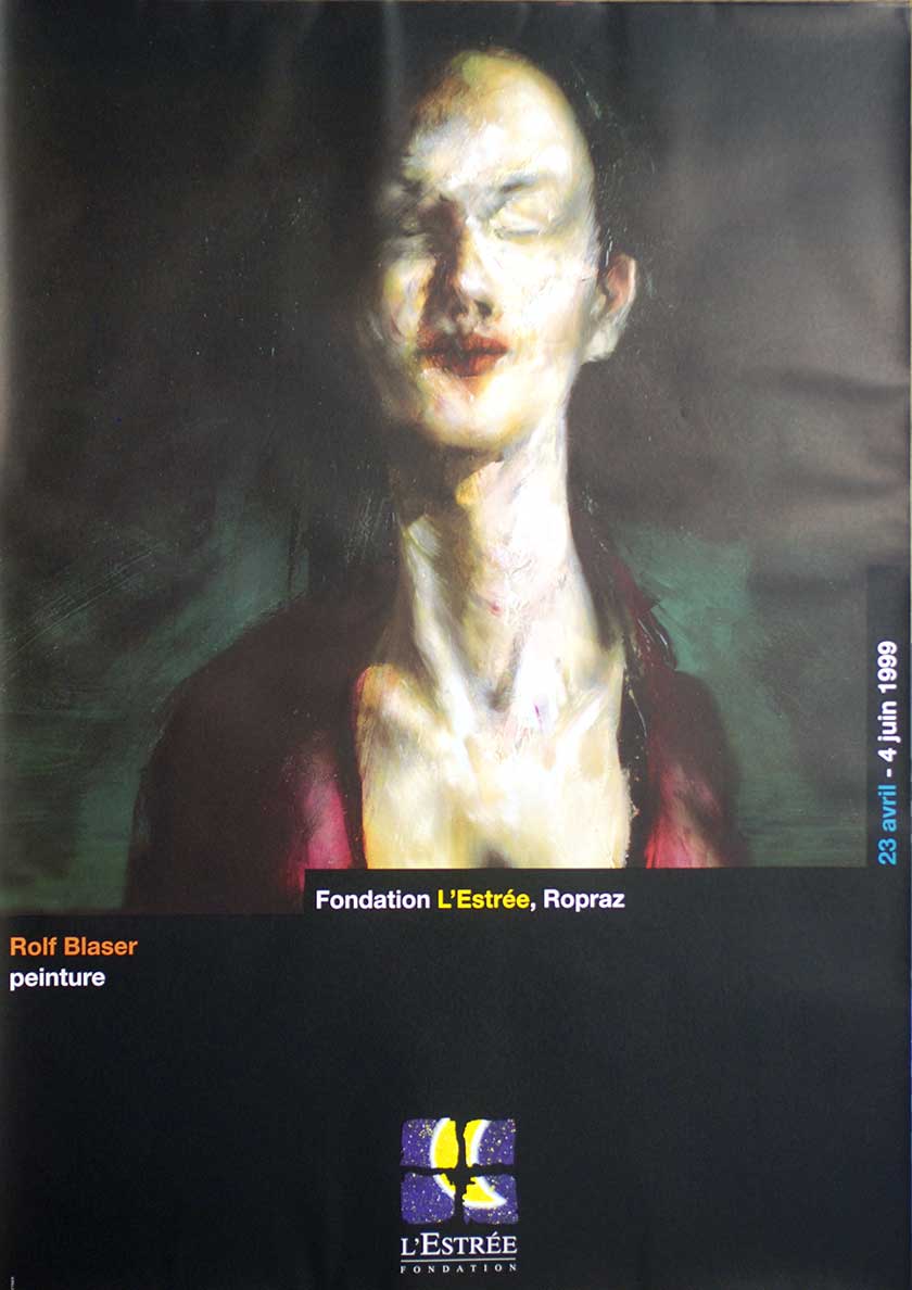 Rolf Blaser, peinture