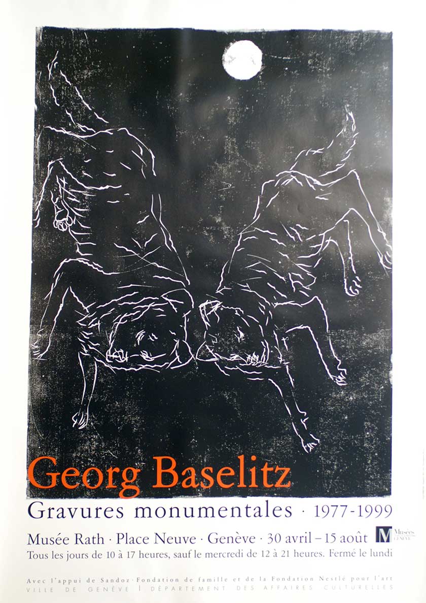 Georg Baselitz, Gravures monumentales