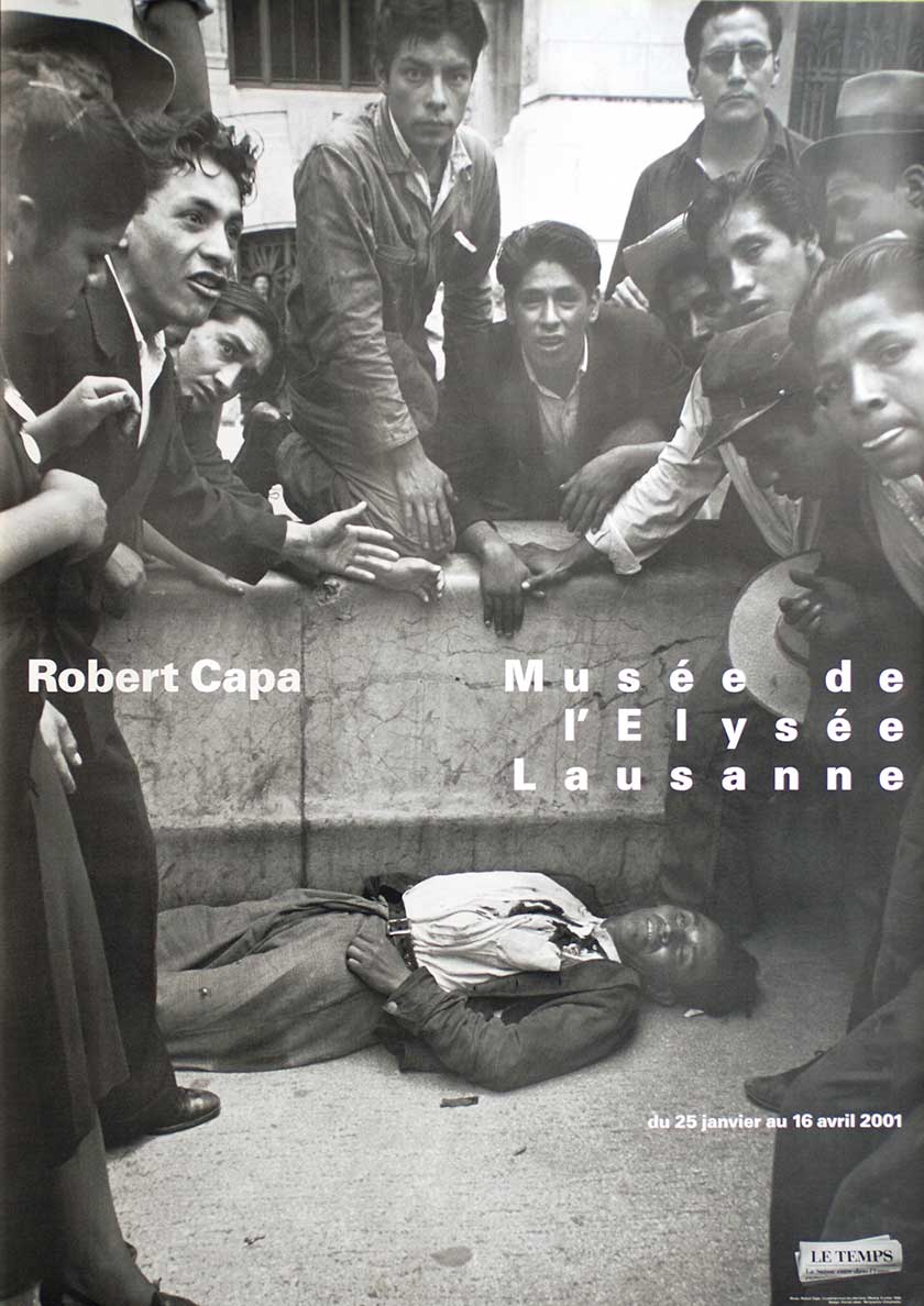 Robert Capa (Les premier mort des élections, Mexico)