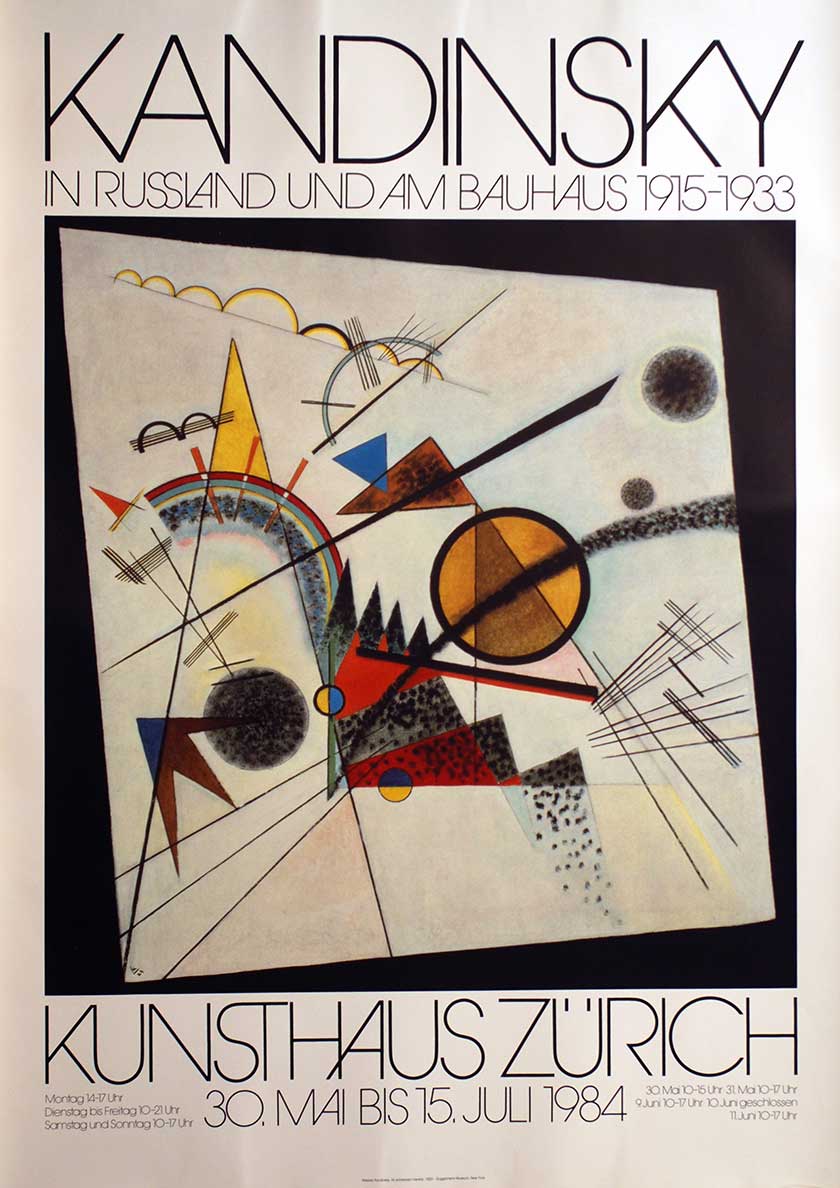 Kandinsky in Russland und am Bauhaus