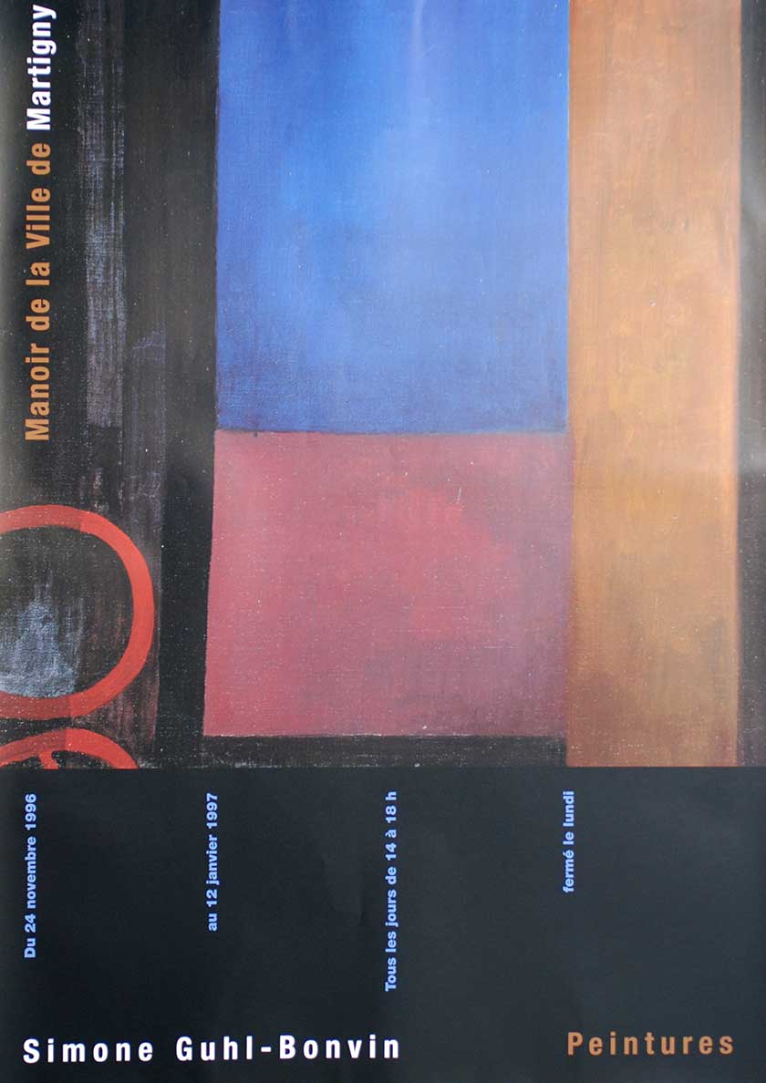 Simone Guhl-Bonvin, Peintures