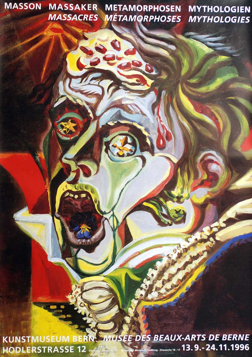 Masson, Massaker, Metamorphosen, Mythologien