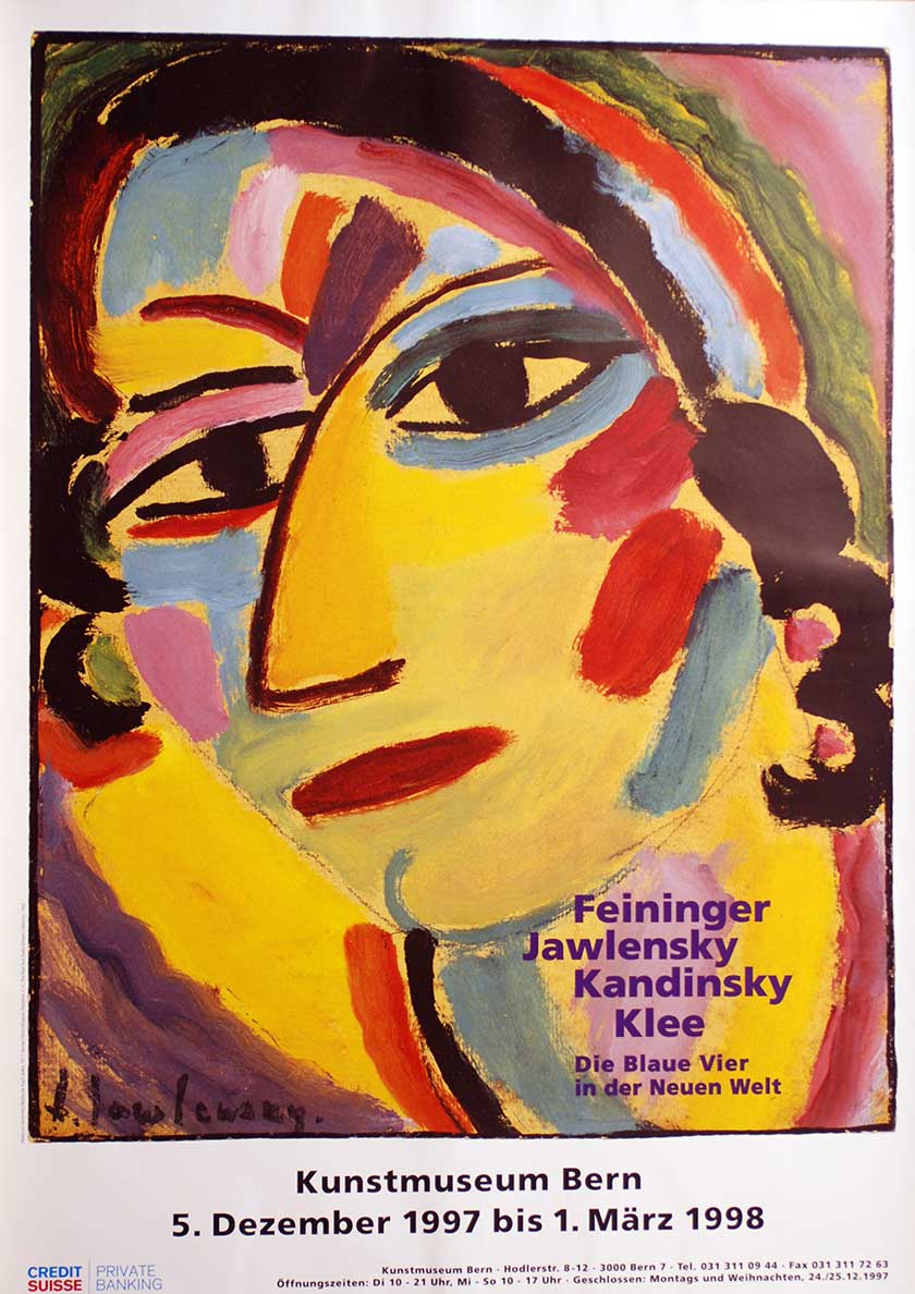 Feininger, Jawlensky, Kandinsky, Klee: Die blaue Vier in der Neuen Welt