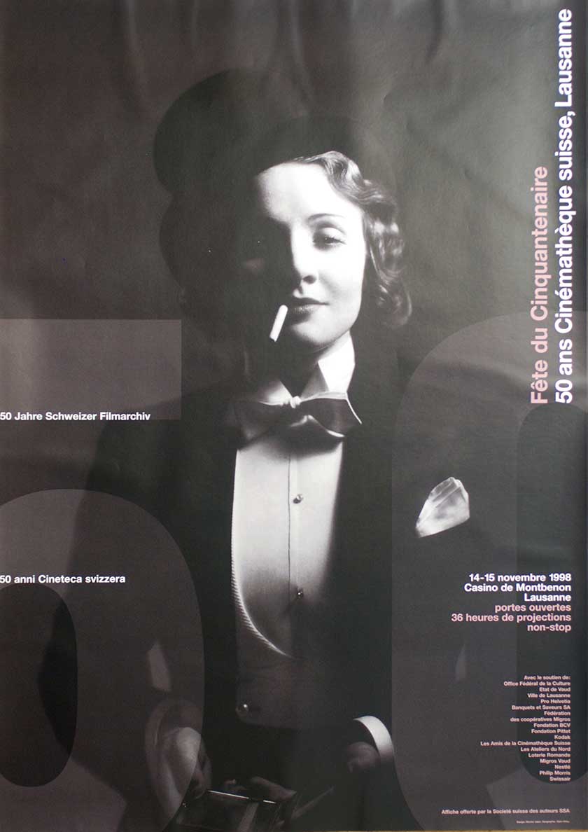 Fête du Cinquantenaire, 50 ans Cinémathèque Suisse