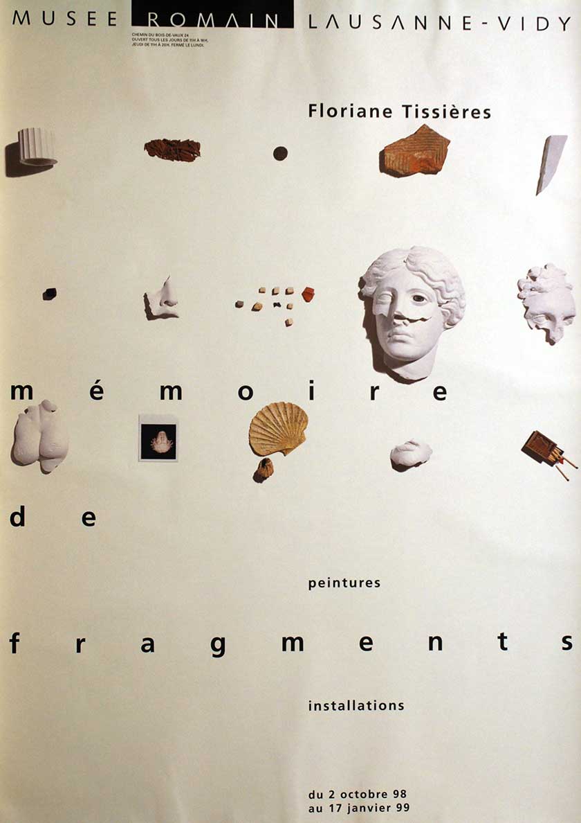 Floriane Tissières, Mémoire de fragments