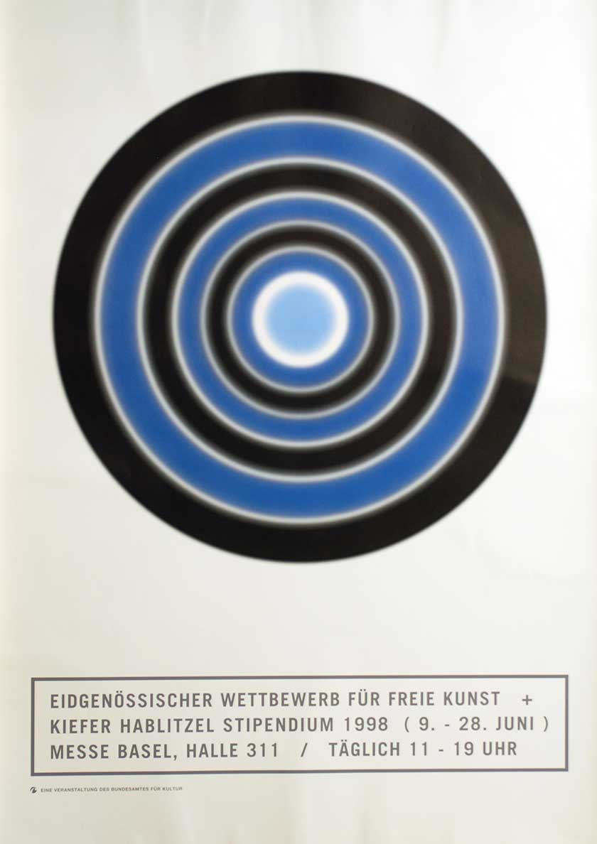 Eidgenössischer Wettbewerb für freie Kunst + Kiefer Hablitzel Stipendium 1998