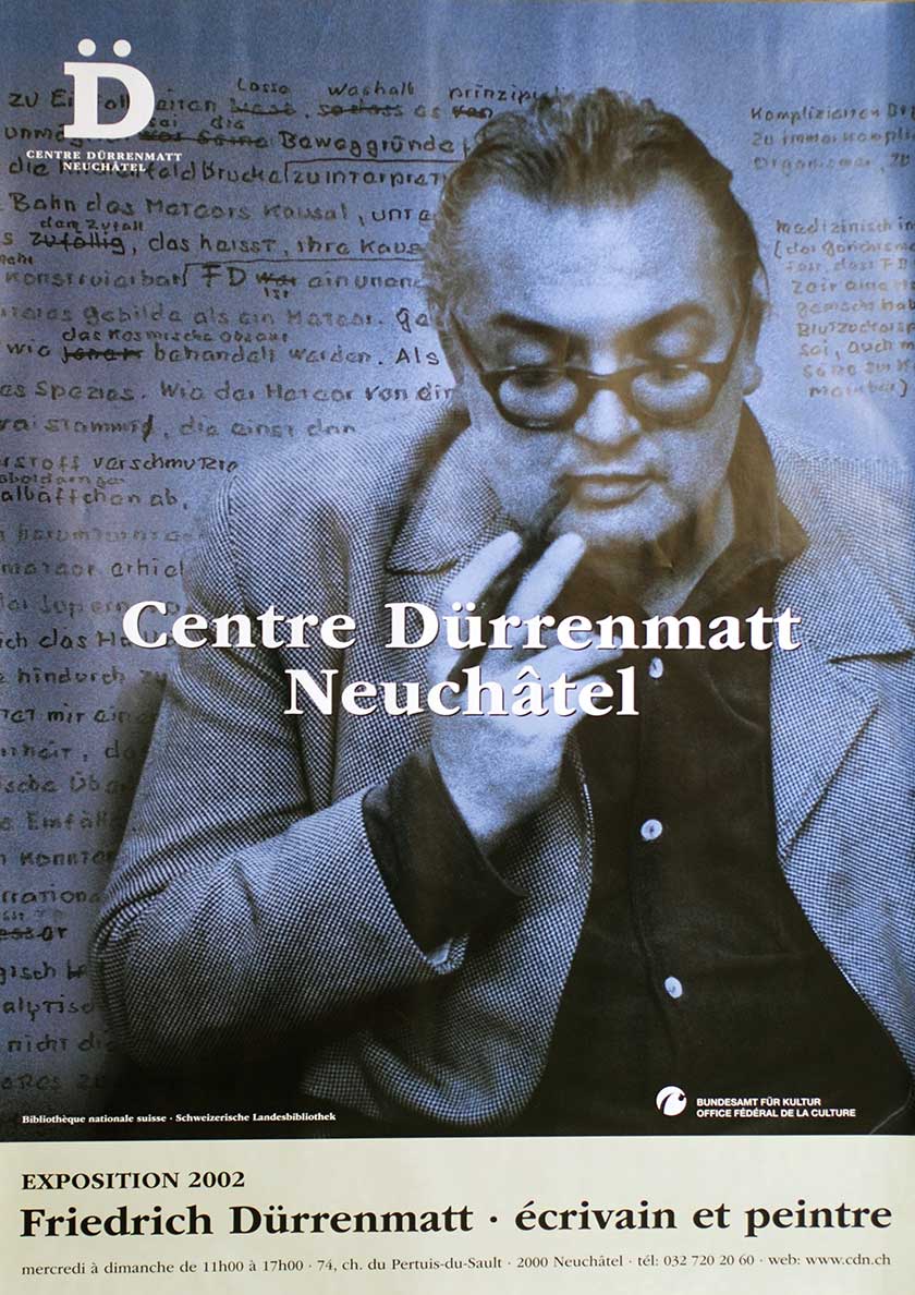 Friedrich Dürrenmatt, écrivain et peintre