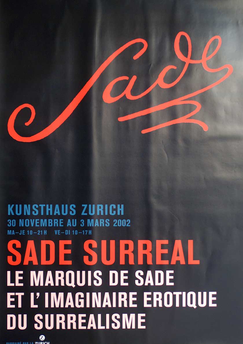 Sade Surreal, Le marquis de Sade et l'imaginaire érotique du surrealisme