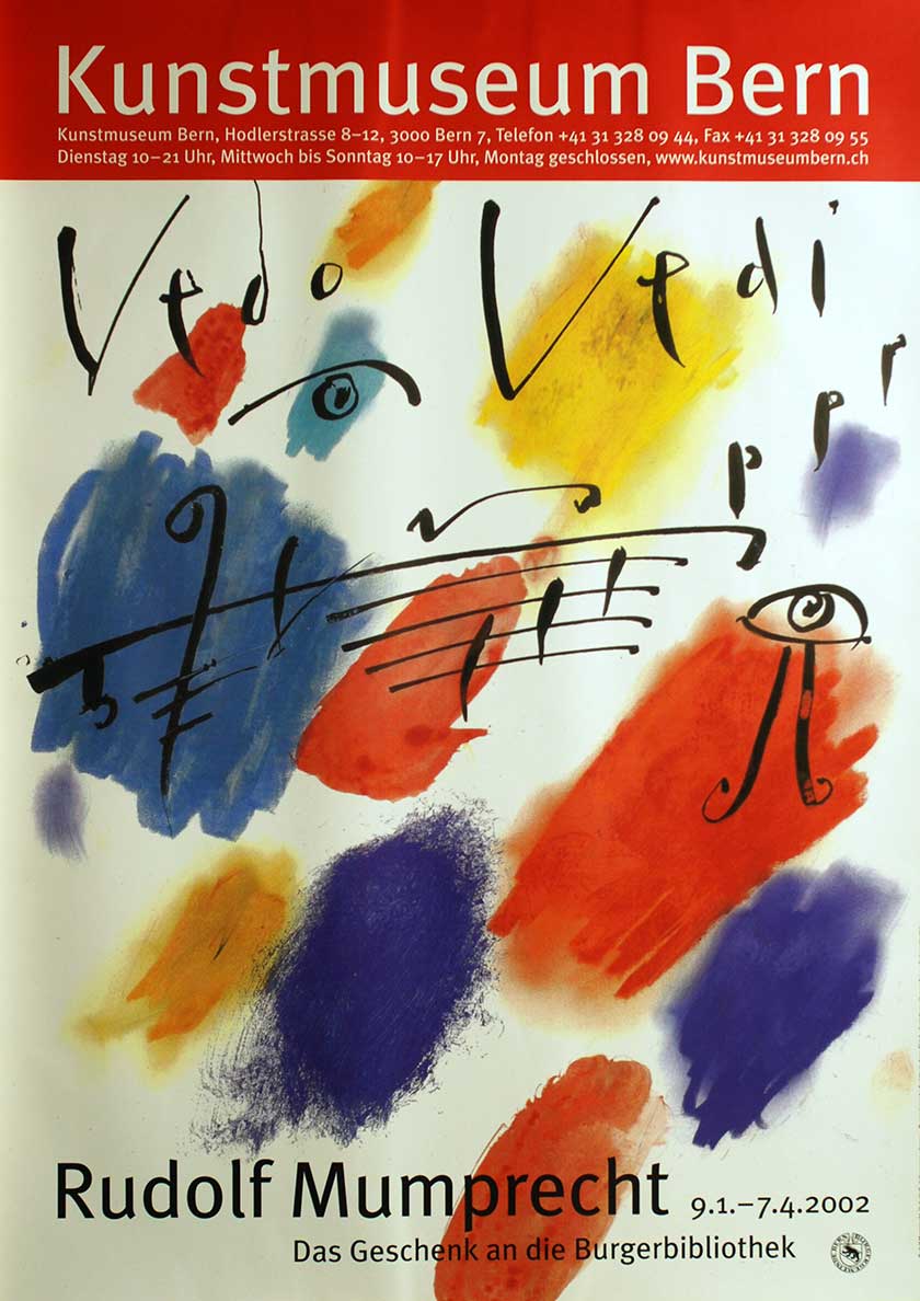 Rudolf Mumprecht, Vedo vedi