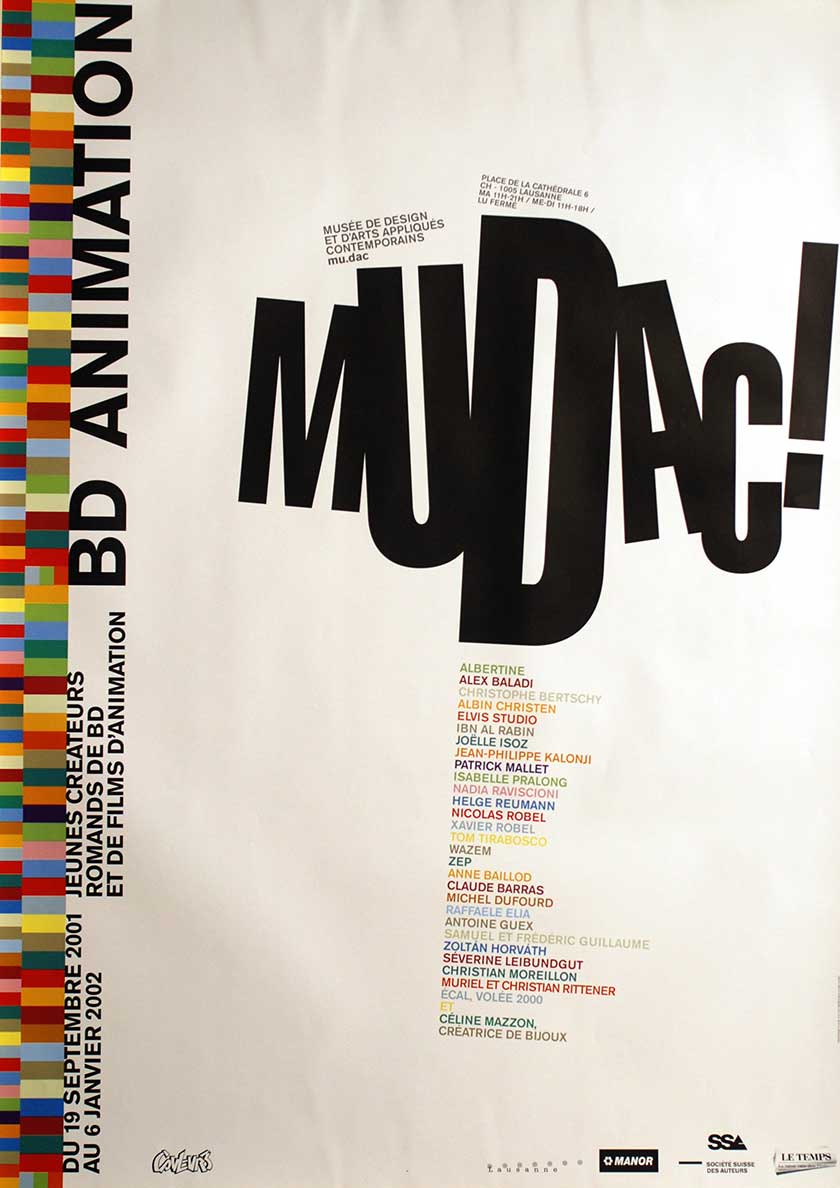 Mudac! BD Animation