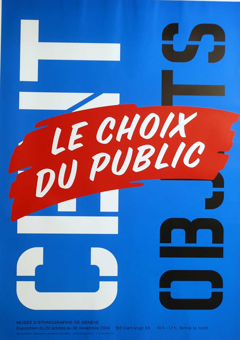 Le Choix du Public, Cent Objets
