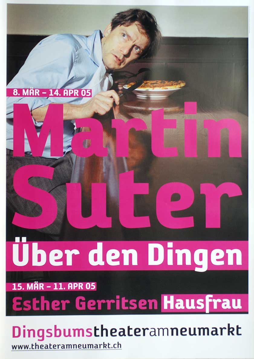 Martin Suter, Über den Dingen