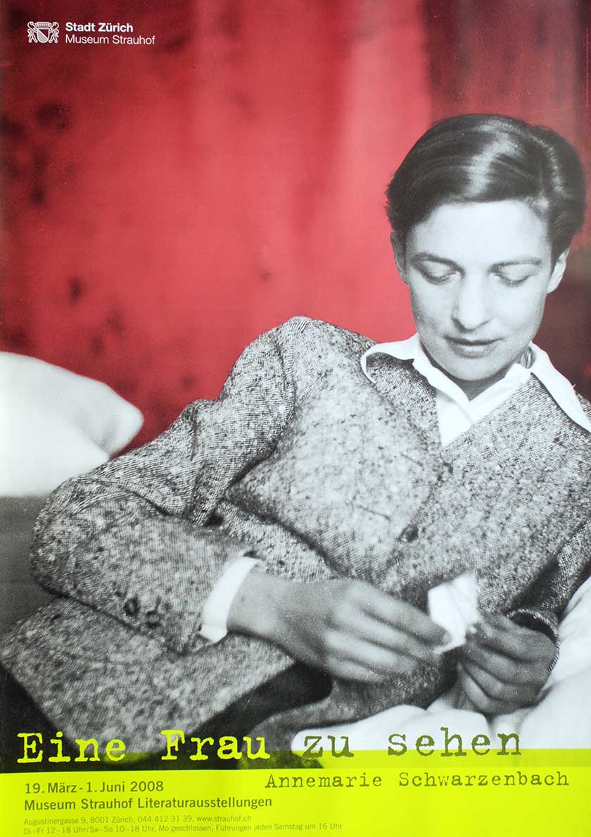 Eine Frau zu sehen, Annemarie Schwarzenbach