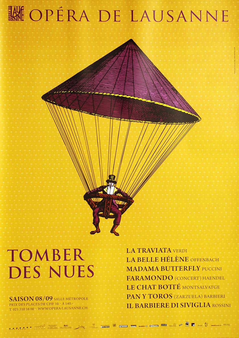 Tomber des nues