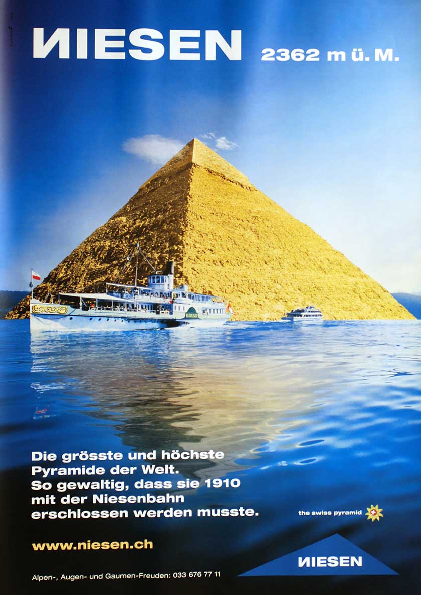 Die grösste und höchste Pyramide der Welt.