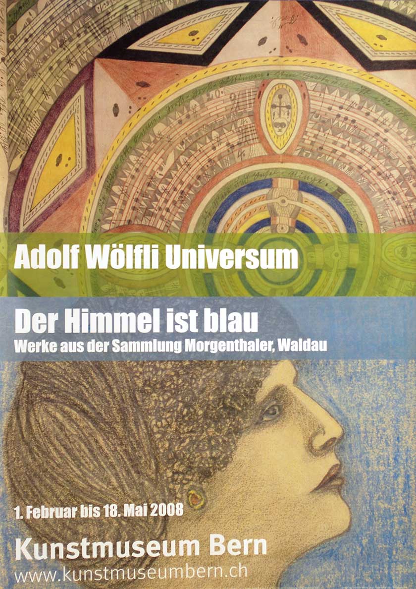 Adolf Wölfli Universum, Der Himmel ist blau