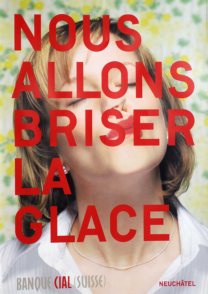 Nous allons briser la glace
