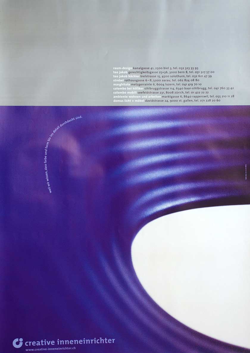 Weil wir wissen, dass farbe und form bis ins detail durchdacht sind.