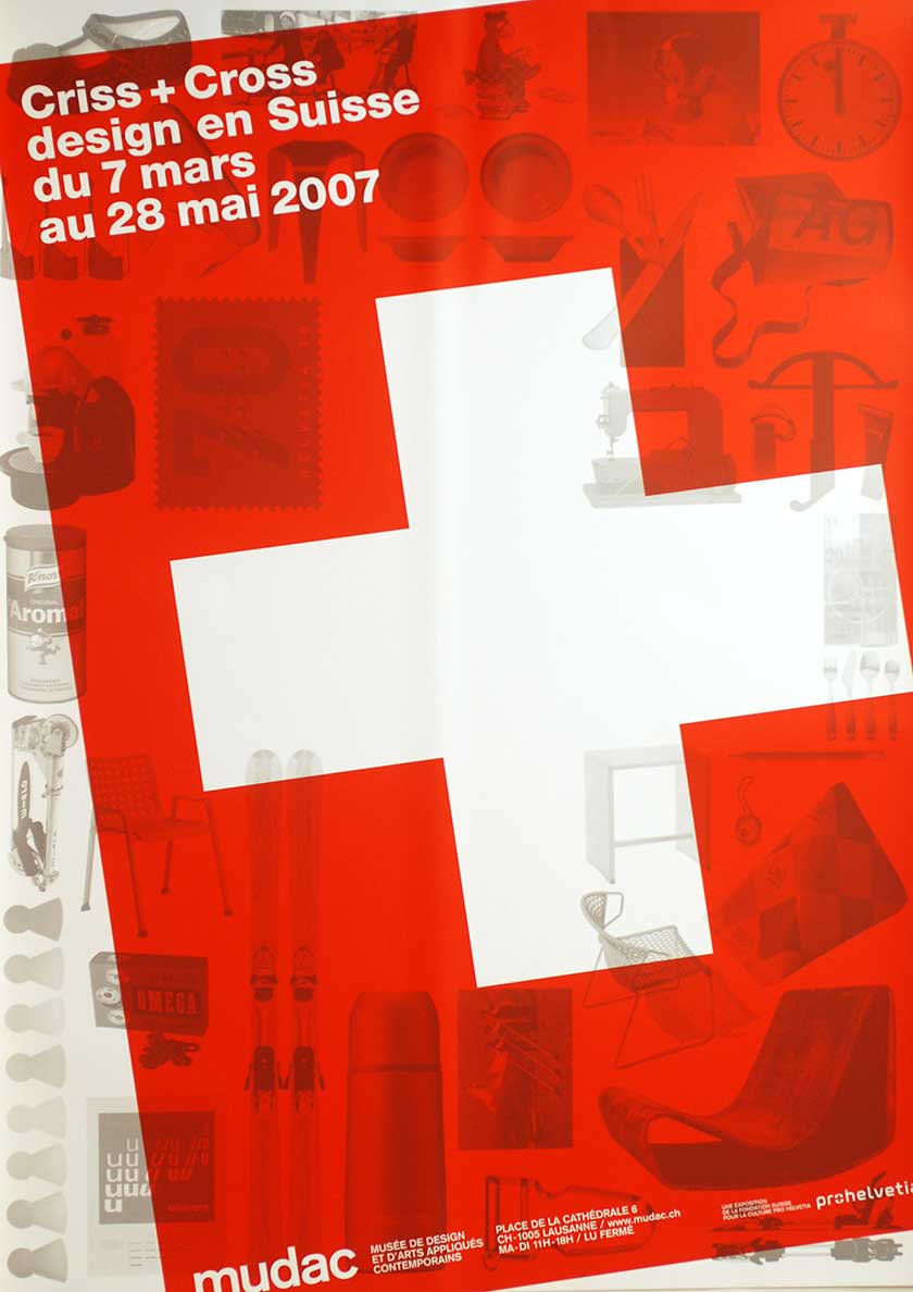Criss + Cross, design en Suisse
