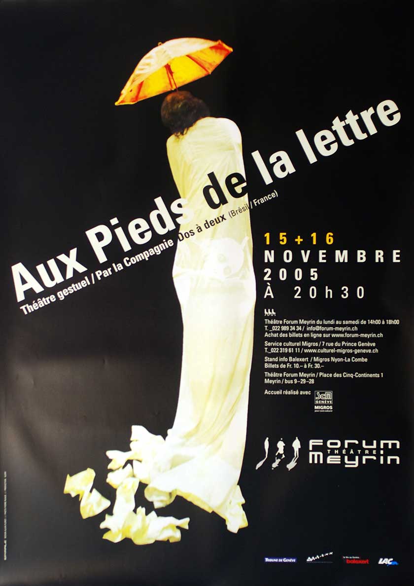 Aux Pieds de la lettre