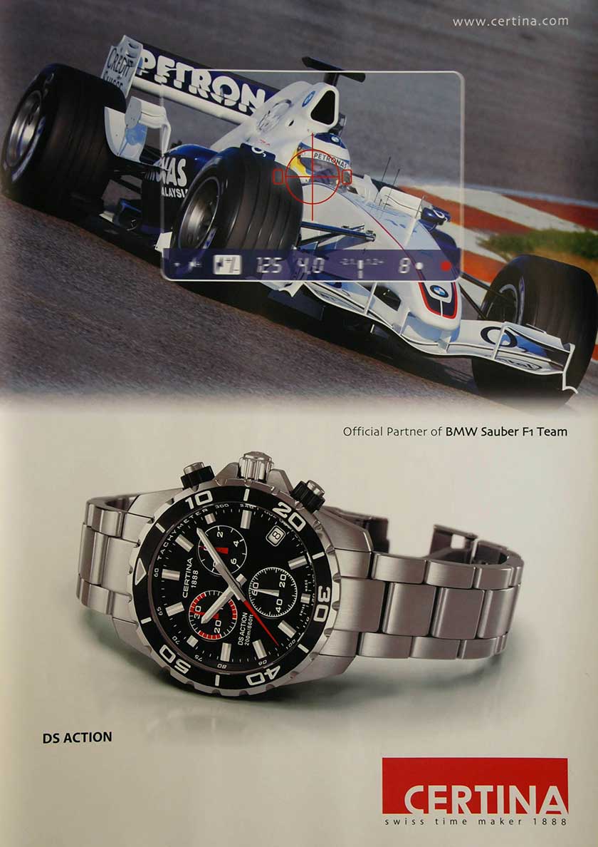 DS Action. Certina. Swiss Time Maker 1888