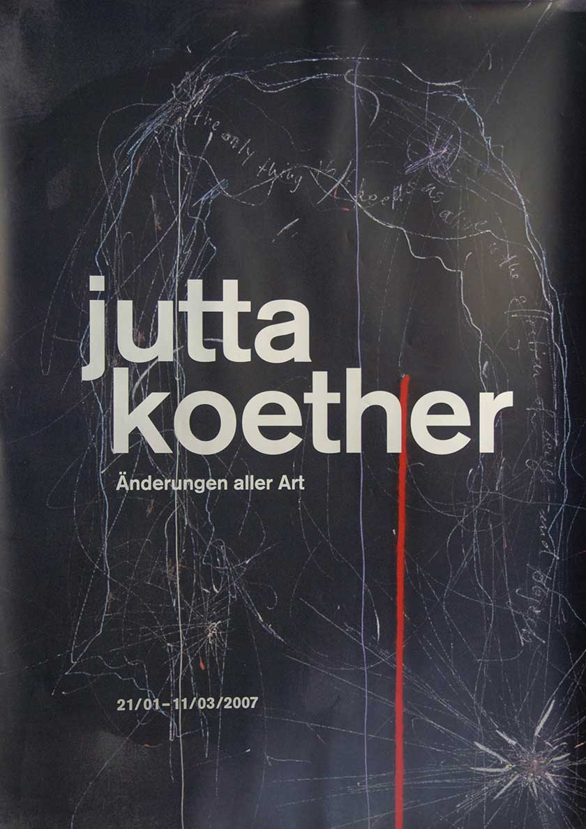 Jutta Koether, Änderungen aller Art