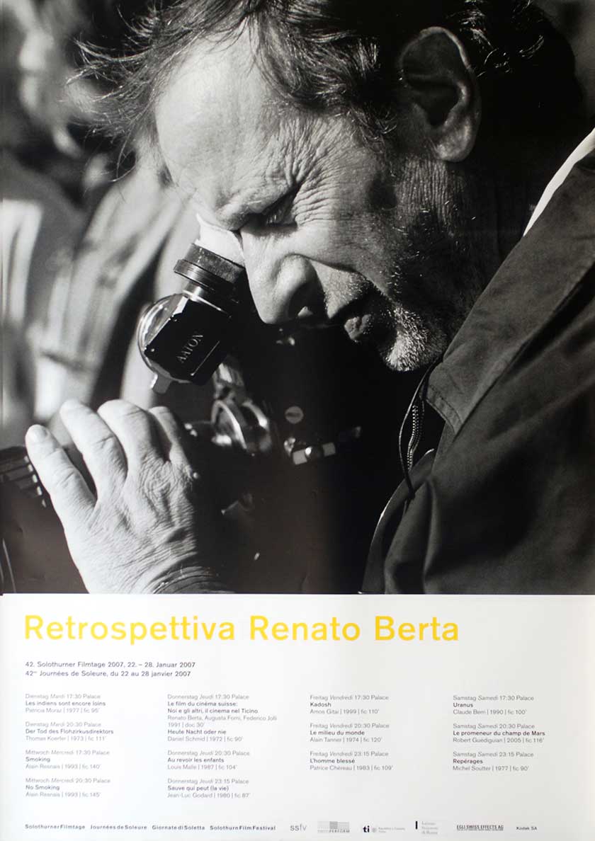 Retrospettiva Renato Berta