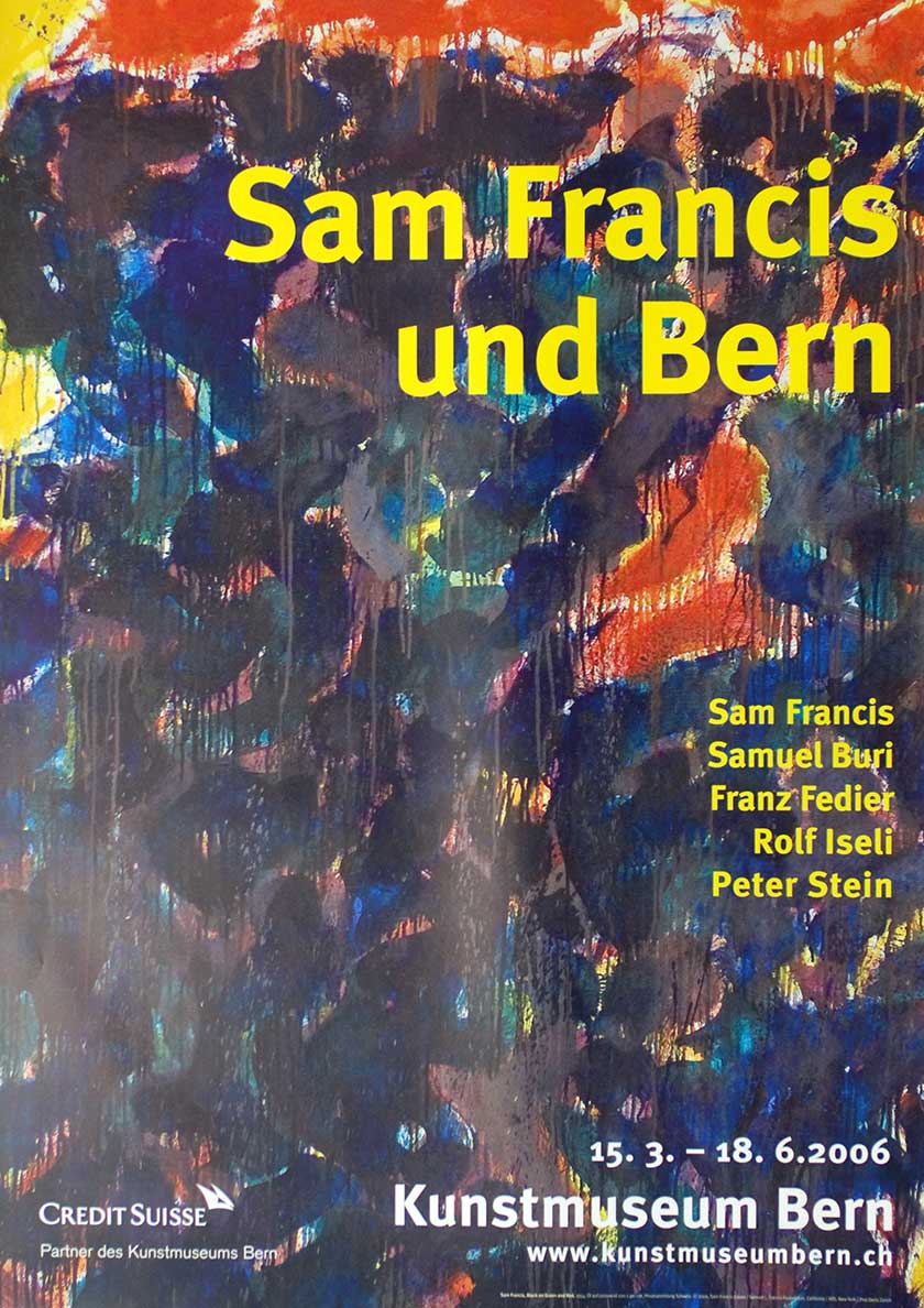 Sam Francis und Bern