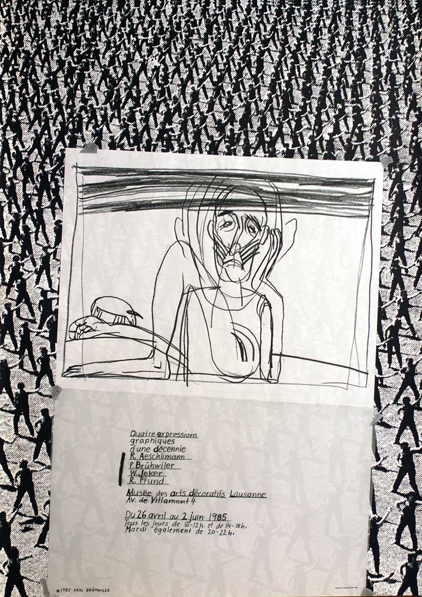 Quatre expressions graphiques d'une décennie
