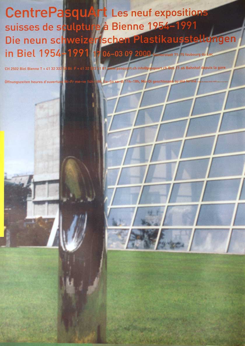 Le neuf expositions suisse de sculpture