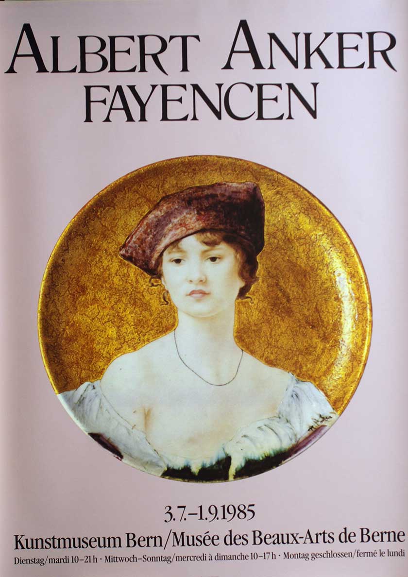 Albert Anker, Fayences