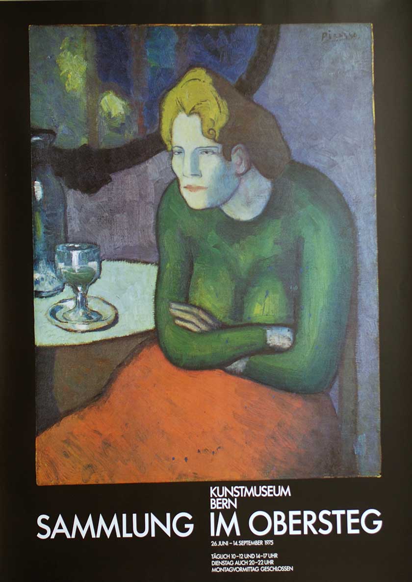 Picasso Pablo, Buveuse d'absinthe, Kunstmuseum Bern
