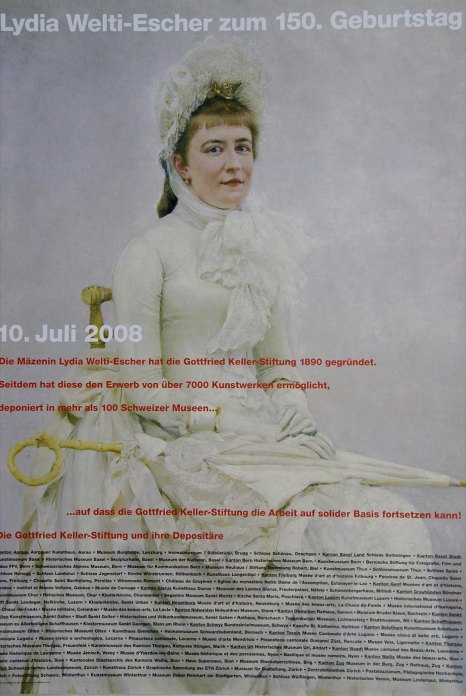 Lydia Welti-Escher zum 150. Geburtstag